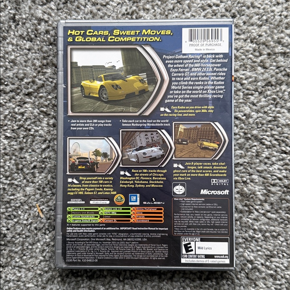 Project Gotham Racing 2 for Xbox - Picture 2 of 3